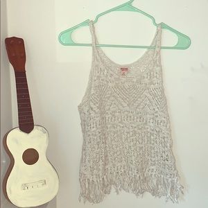 Beach cover up tank top